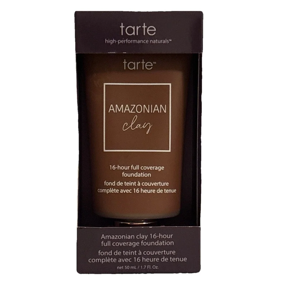 Tarte Amazonian Clay in RICH HONEY 57H Full Coverage 16 HR Foundation